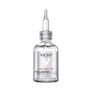 Vichy Sérum Antiarrugas, Rostro y Contorno de Ojos, Con Ácido Hialurónico Puro, Combate el Envejecimiento, H.A. con Efecto Rellenador, Liftactiv, 30 ml