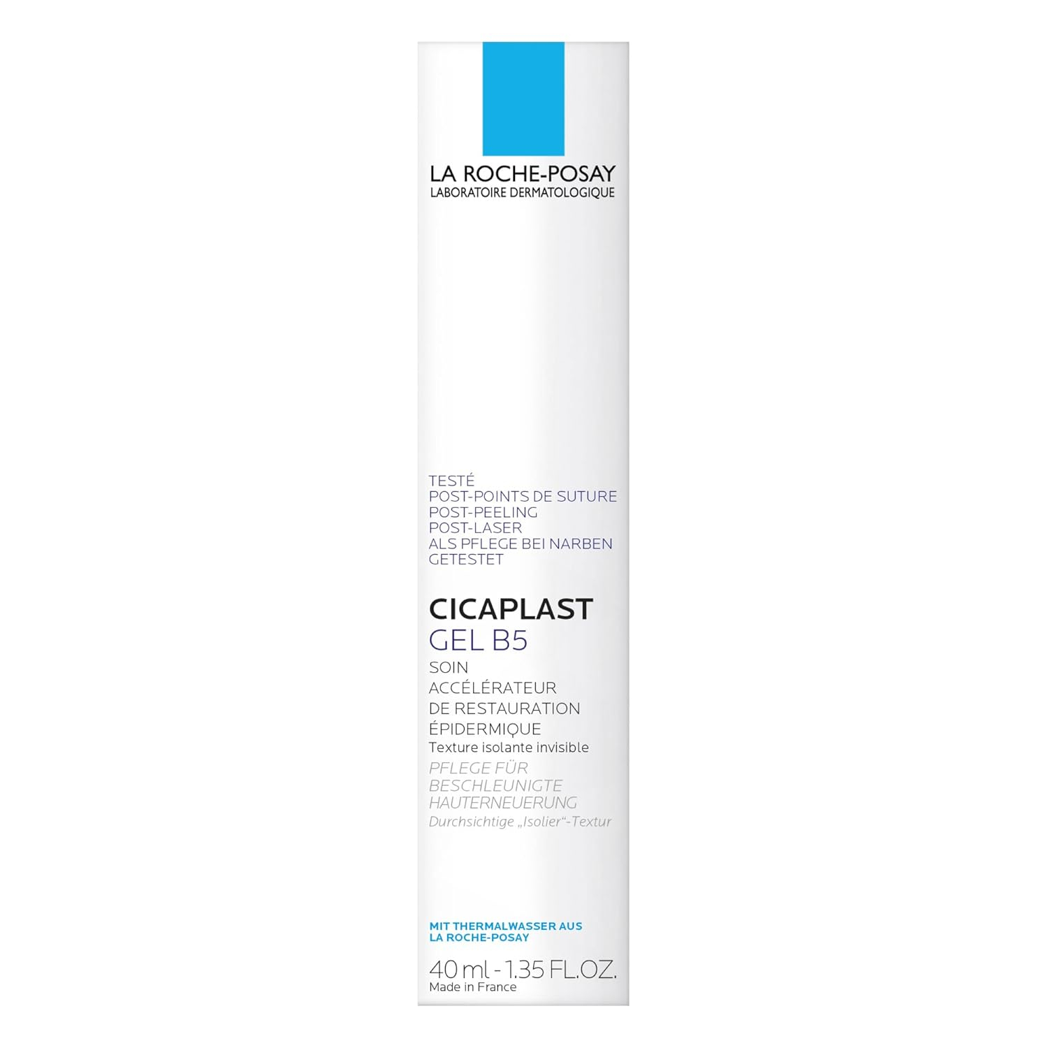 La Roche Posay Gel, Crema Cicatrizante, Multireparador, Favorece la Recuperación de la Piel, Propiedades Calmantes, Reconfortantes y Anti-picor, Fórmula de Triple Acción, Cicaplast B5, 40ml - Imagen 5