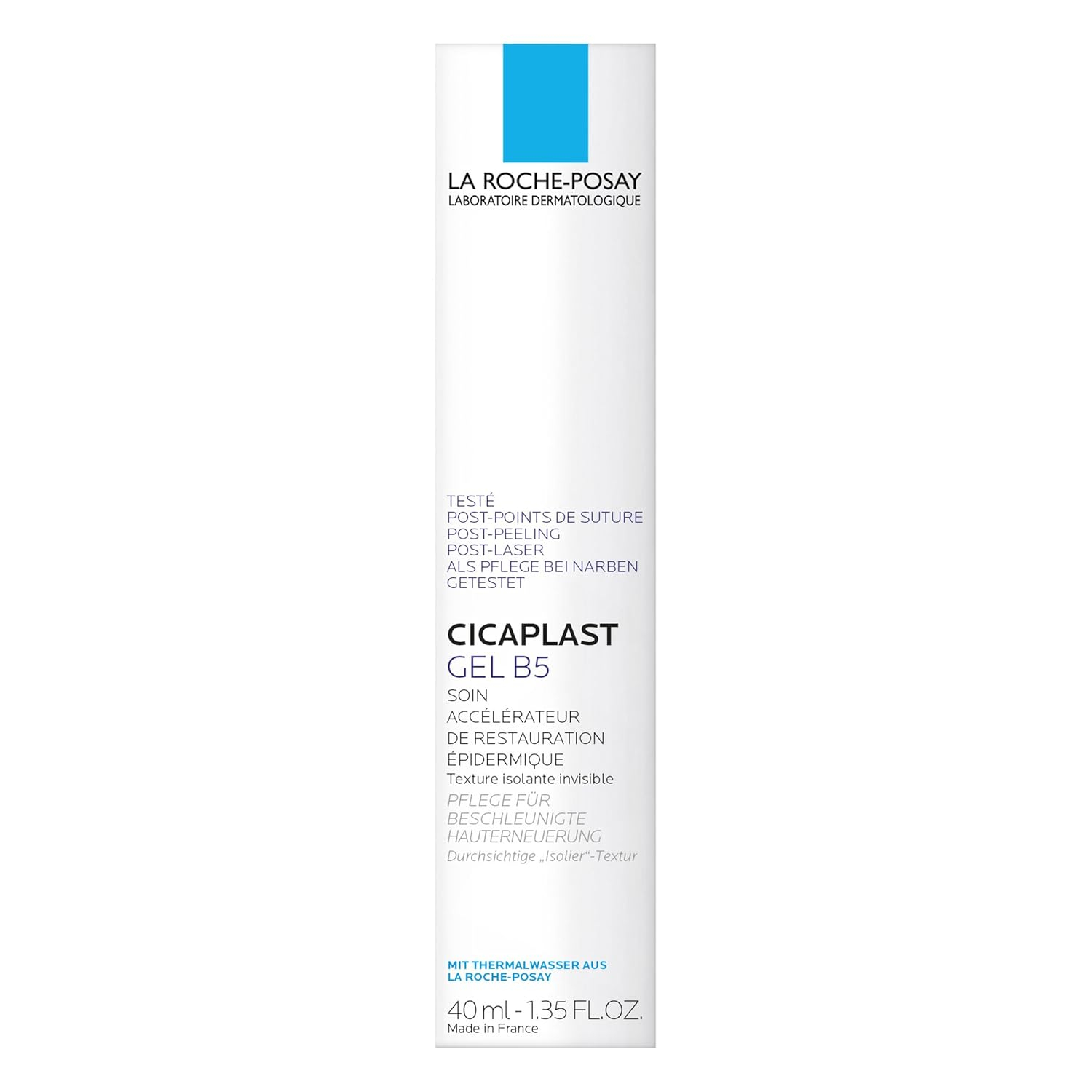 La Roche Posay Gel, Crema Cicatrizante, Multireparador, Favorece la Recuperación de la Piel, Propiedades Calmantes, Reconfortantes y Anti-picor, Fórmula de Triple Acción, Cicaplast B5, 40ml - Imagen 6