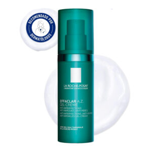 La Roche-Posay Effaclar A.Z., Gel-Crema Anti-Imperfecciones y Anti-Arrugas, Hidratante Diario, Con Ácido Azelaico, Ácido Salicílico y Ácido Hialurónico, 40ml