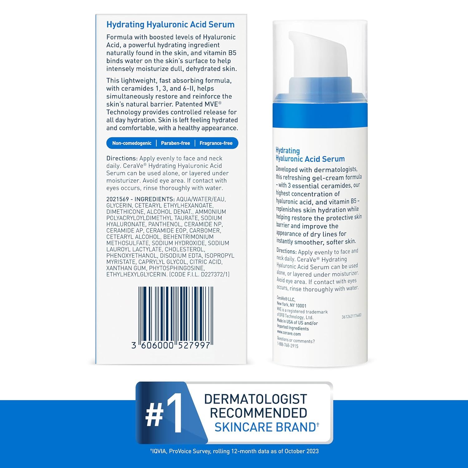 CeraVe Suero hidratante de ácido hialurónico - Imagen 8