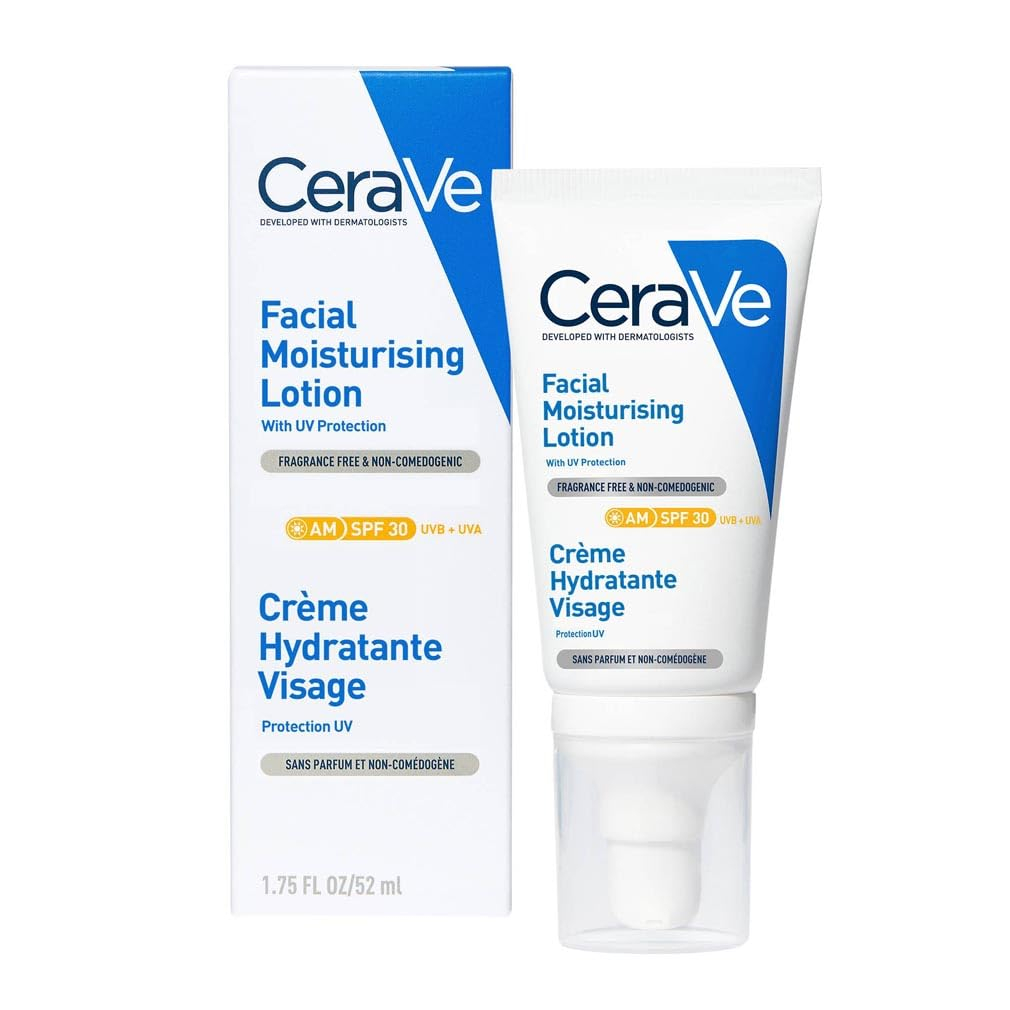 CeraVe, Loción Hidratante de Rostro SPF 50, Para Piel Normal a Seca, Hidratación y Alta Protección Contra los Rayos UVB/UVA, Enriquecida con Ceramidas, 52ml - Imagen 4