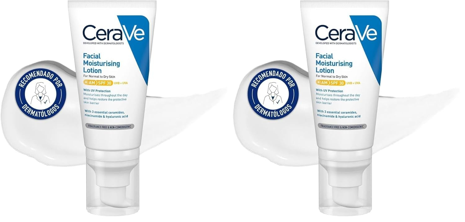 CeraVe, Loción Hidratante de Rostro SPF 50, Para Piel Normal a Seca, Hidratación y Alta Protección Contra los Rayos UVB/UVA, Enriquecida con Ceramidas, 52ml - Imagen 16