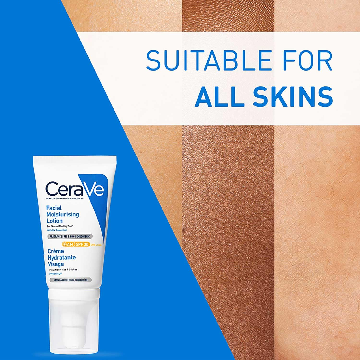 CeraVe, Loción Hidratante de Rostro SPF 50, Para Piel Normal a Seca, Hidratación y Alta Protección Contra los Rayos UVB/UVA, Enriquecida con Ceramidas, 52ml - Imagen 25