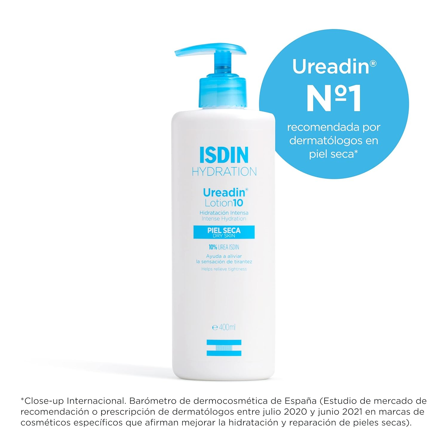 ISDIN UreadinLotion10, Loción Hidratante Para Piel Seca Que Ayuda A Aliviar La Sensación De Tirantez, Formulada Con Un 10% De Urea ISDIN®, Testado Dermatológicamente - 1000 ml - Imagen 2