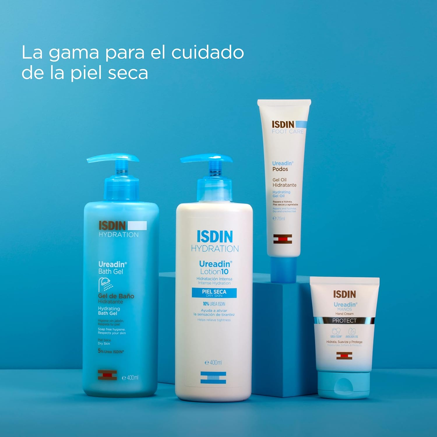 ISDIN UreadinLotion10, Loción Hidratante Para Piel Seca Que Ayuda A Aliviar La Sensación De Tirantez, Formulada Con Un 10% De Urea ISDIN®, Testado Dermatológicamente - 1000 ml - Imagen 10