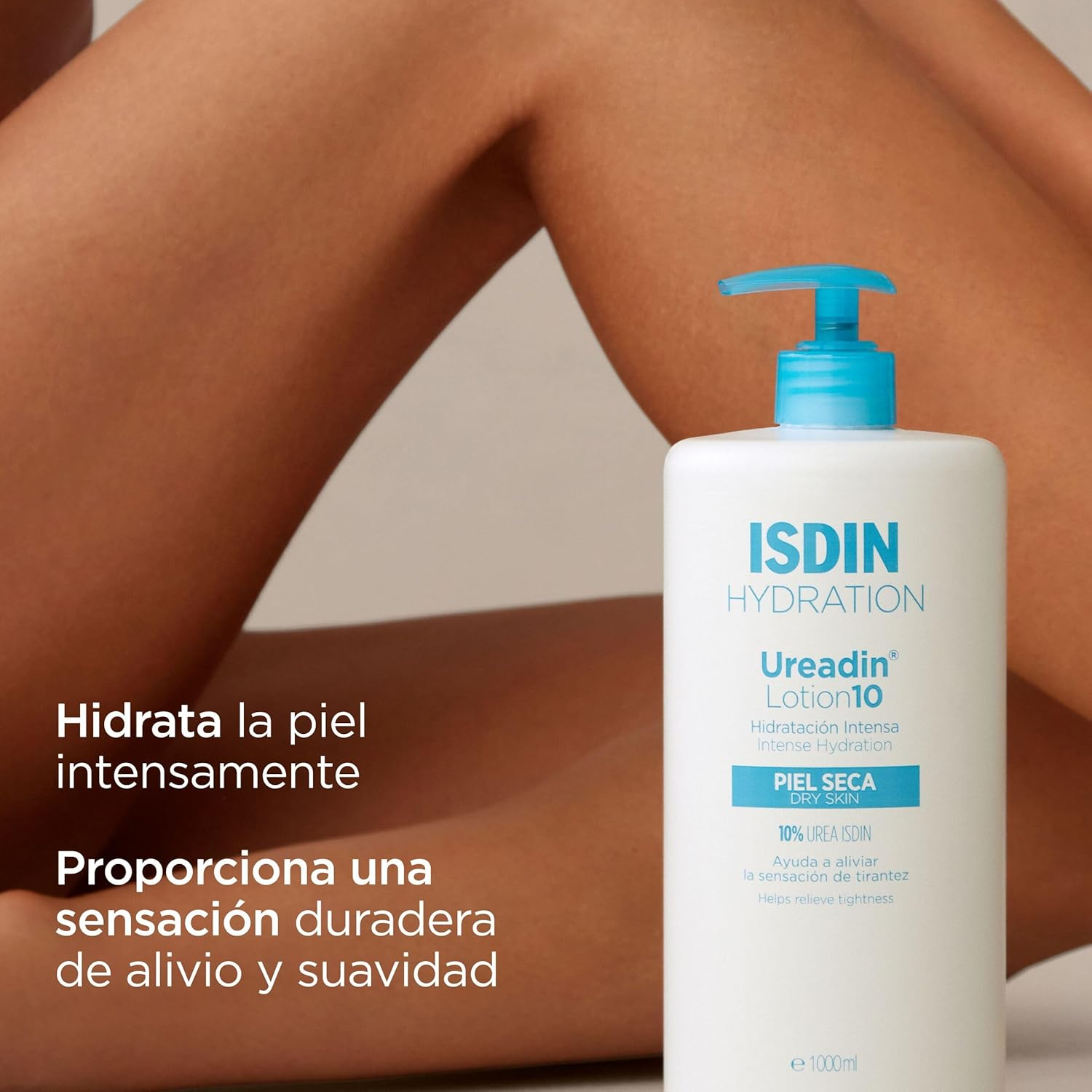 ISDIN UreadinLotion10, Loción Hidratante Para Piel Seca Que Ayuda A Aliviar La Sensación De Tirantez, Formulada Con Un 10% De Urea ISDIN®, Testado Dermatológicamente - 200 ml - Imagen 3