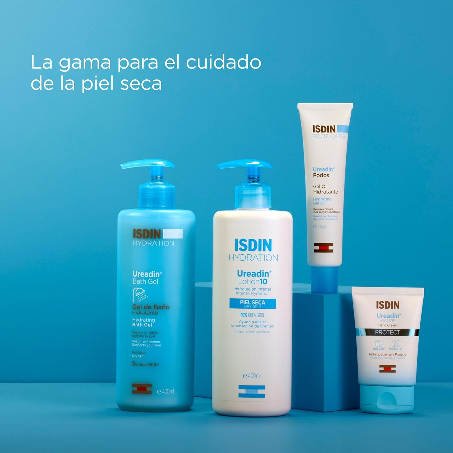 ISDIN UreadinLotion10, Loción Hidratante Para Piel Seca Que Ayuda A Aliviar La Sensación De Tirantez, Formulada Con Un 10% De Urea ISDIN®, Testado Dermatológicamente - 200 ml - Imagen 10