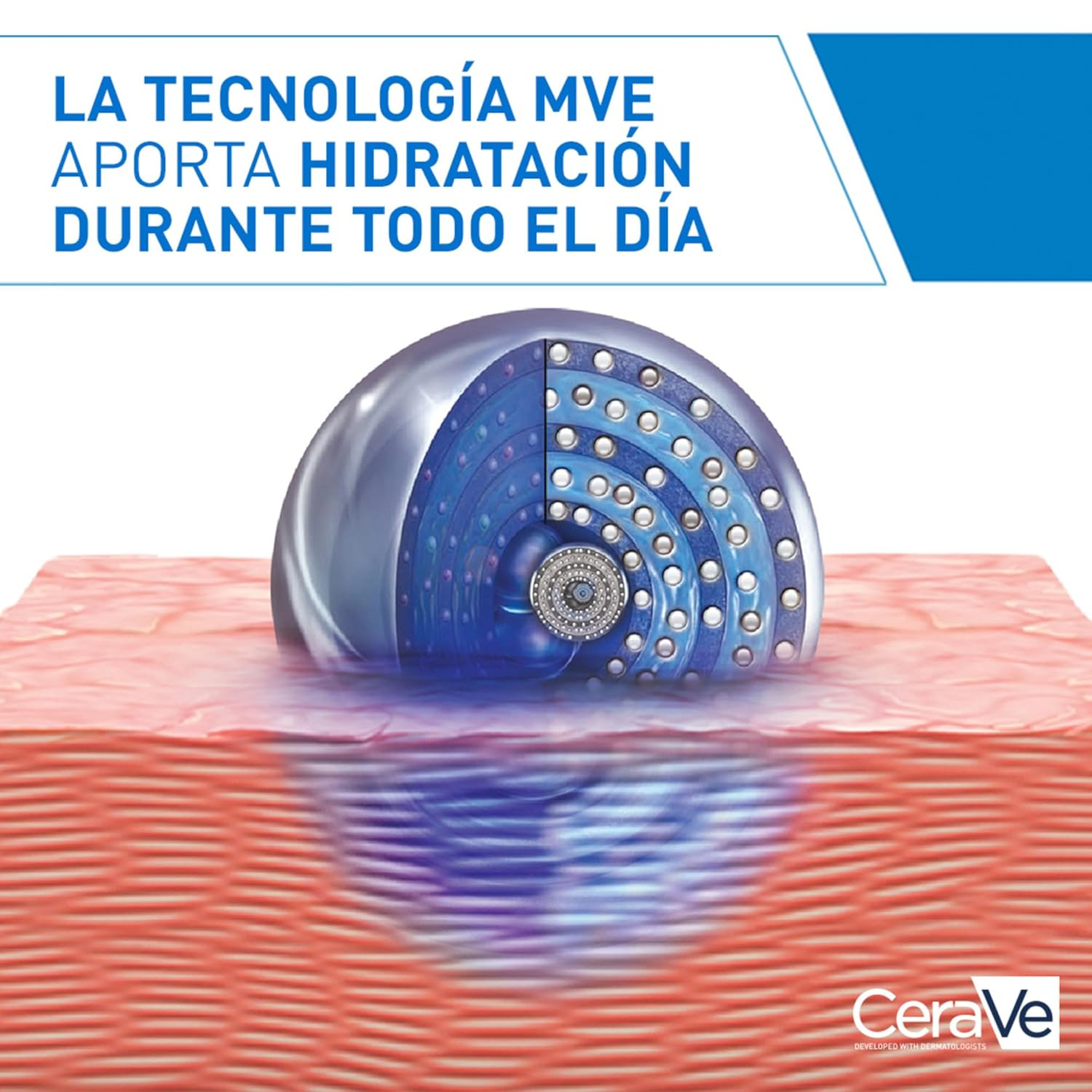 CeraVe Loción Hidratante, Piel Seca a muy Seca, Hidrata y Restaura la Barrera Protectora de la Piel, Enriquecida Con Ceramidas Esenciales y Ácido Hialurónico, Fórmula Ligera, Apta para Rostro y Cuerpo - Imagen 4