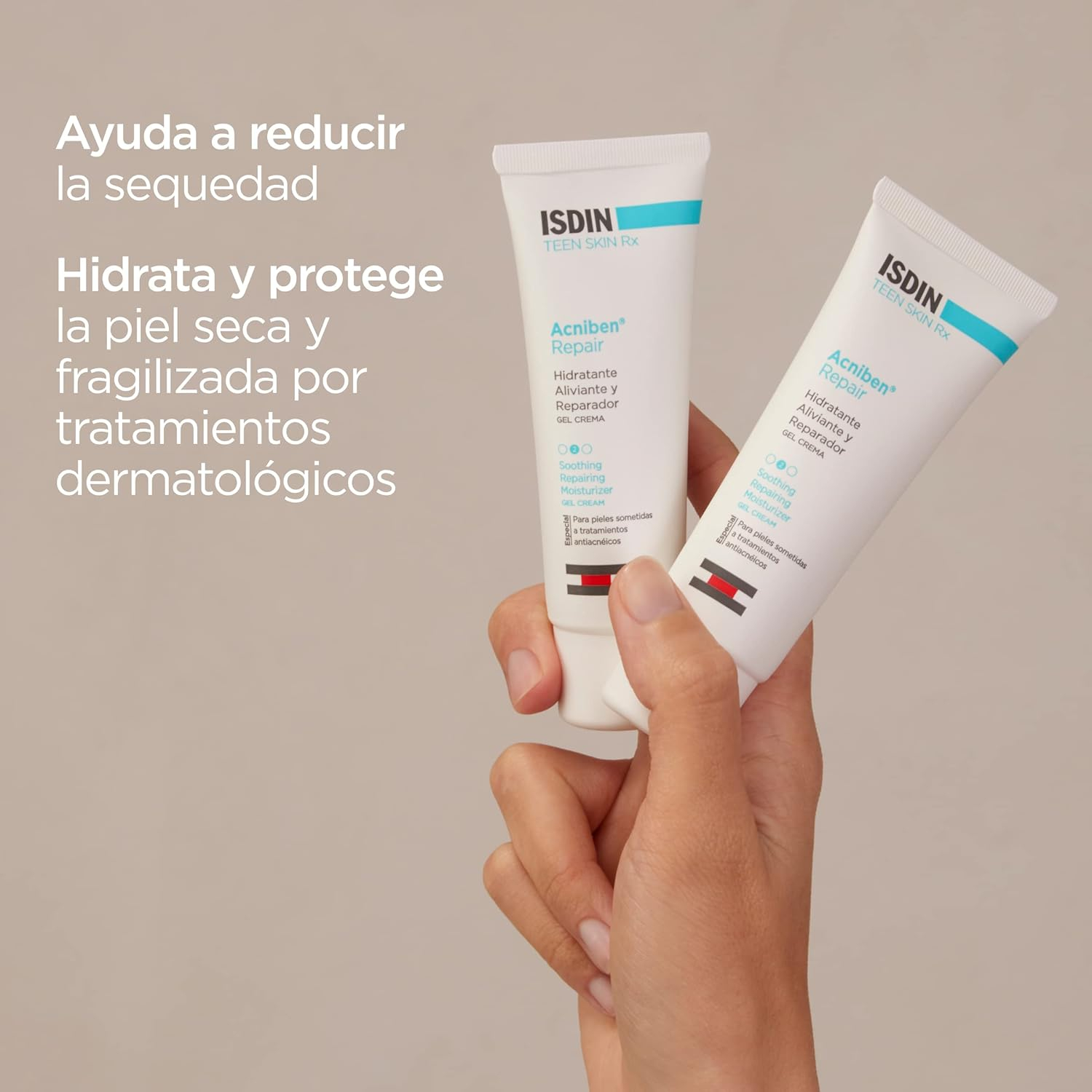 Acniben gel reparador crema hidratante 40 ml de gel de 40ml - Imagen 3