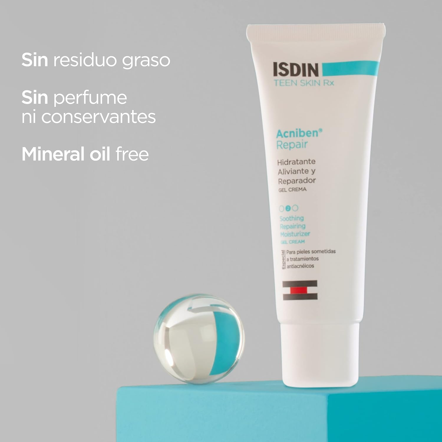 Acniben gel reparador crema hidratante 40 ml de gel de 40ml - Imagen 4