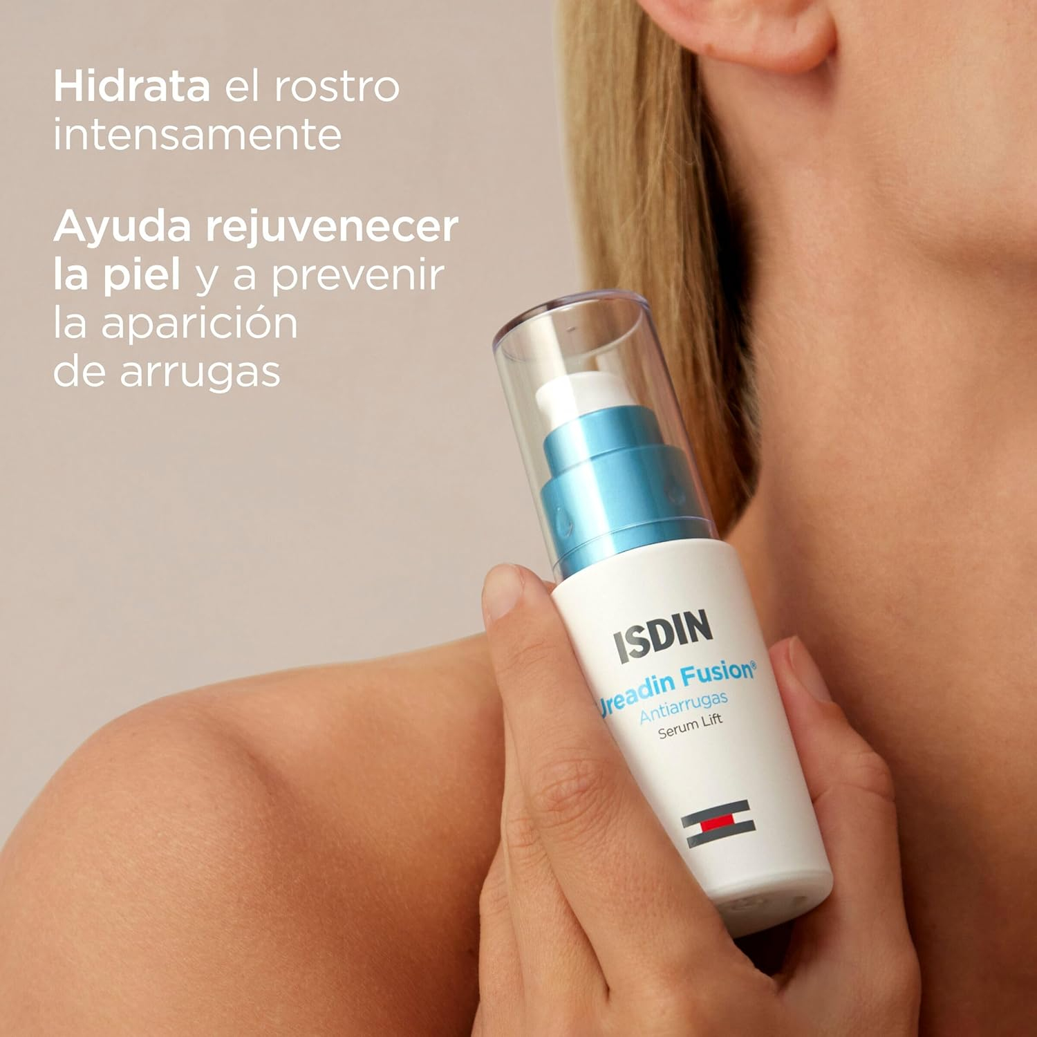 ISDIN UreadinFusion Serum, Sérum Lift Antiarrugas con Urea ISDIN® y Coenzima Q10 30 ml - Imagen 4