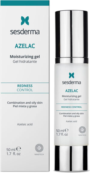 Sesderma Azelac Gel Hidratante – Calmante y Equilibrante para Piel Sensible – 50 ml