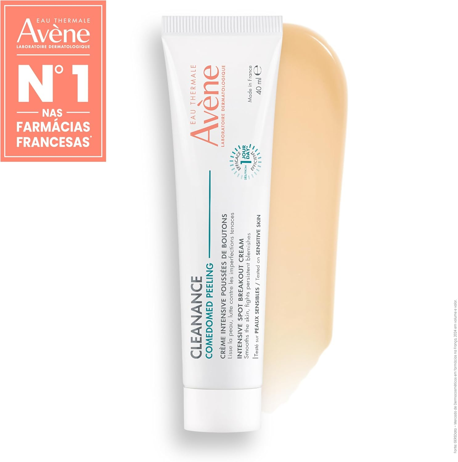 Avene Cleanance Comedomed Peeling Crema 40 ml. - Imagen 2
