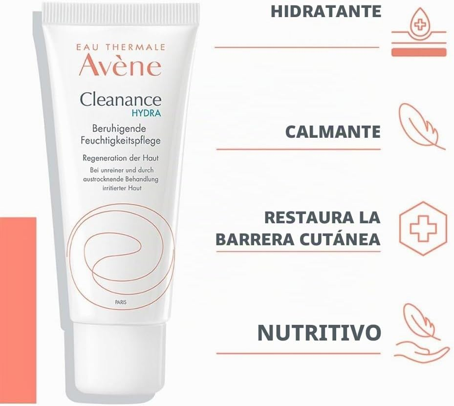 Avene Cleanance Hydra Cream 40 Ml 1 Unidad - Imagen 2