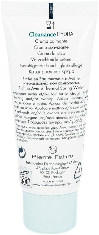 Avene Cleanance Hydra Cream 40 Ml 1 Unidad - Imagen 7