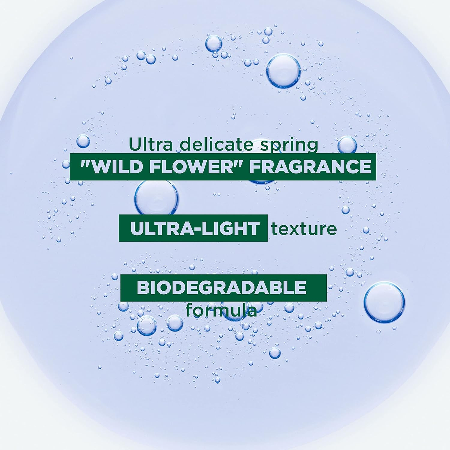 VOLUME shampoo with flax fiber 400 ml - Imagen 3