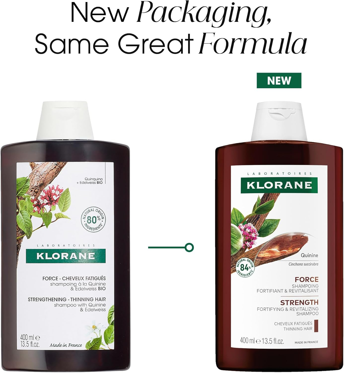 KLORANE - KLORANE Champú al Extracto de Quinina, 400 ml, unisex - Imagen 8